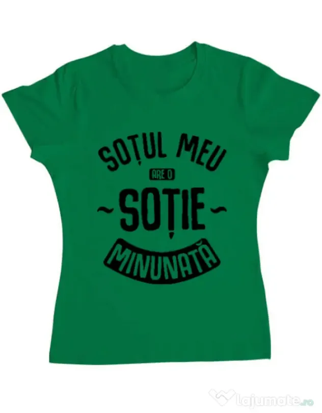 Tricou ADLER dama O sotie minunata Verde mediu