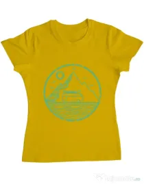 Tricou ADLER dama Van Galben