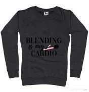 Bluza ADLER dama Blending Negru melanj 