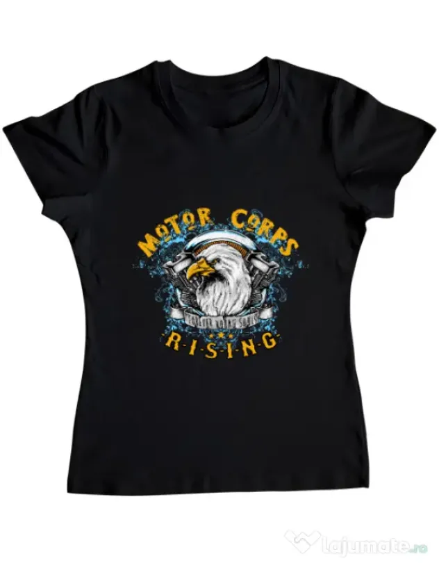 Tricou ADLER dama Eagle Negru
