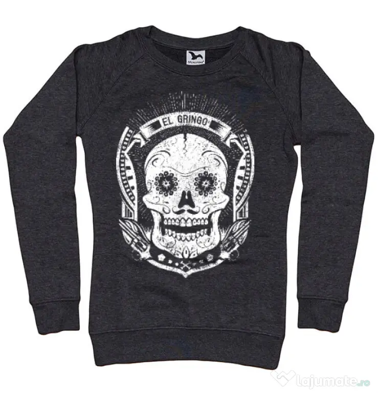 Bluza ADLER dama El gringo Negru melanj