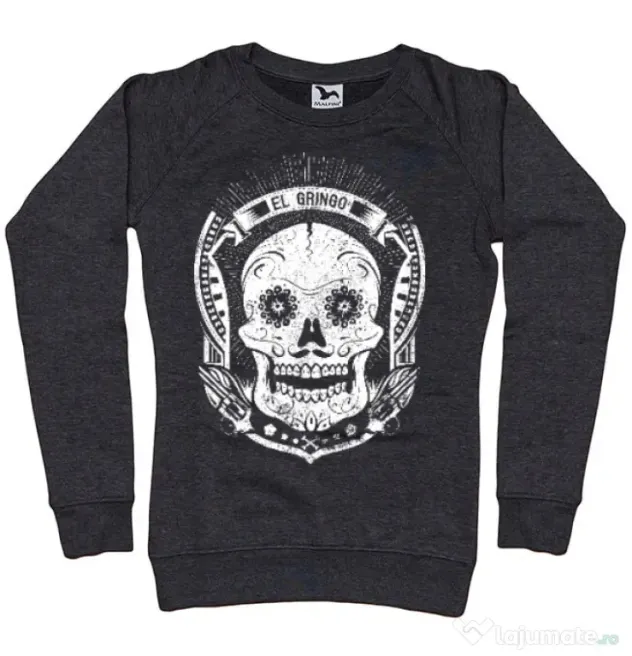 Bluza ADLER dama El gringo Negru melanj