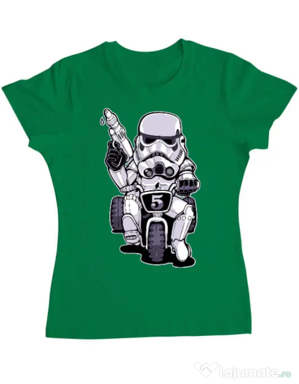 Tricou ADLER dama Little tooper Verde mediu