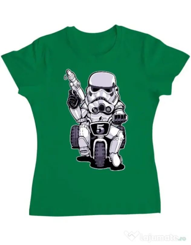Tricou ADLER dama Little tooper Verde mediu