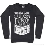 Bluza ADLER dama Book cover Negru melanj
