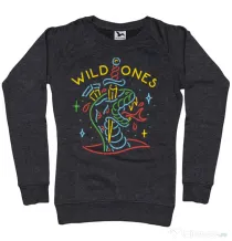 Bluza ADLER dama Wild ones Negru melanj
