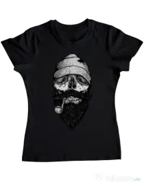 Tricou ADLER dama Bone sailor Negru