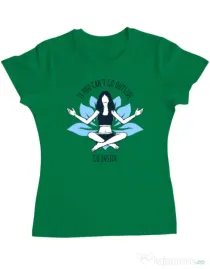 Tricou ADLER dama Go inside Verde mediu