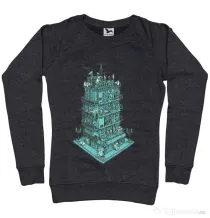 Bluza ADLER dama Sound zone Negru melanj