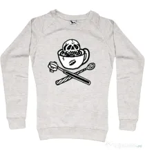 Bluza ADLER dama Death before decaf Migdala melanj