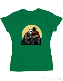 Tricou ADLER dama Gamers Verde mediu