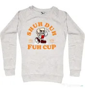 Bluza ADLER dama Shut the fuh cup Migdala melanj