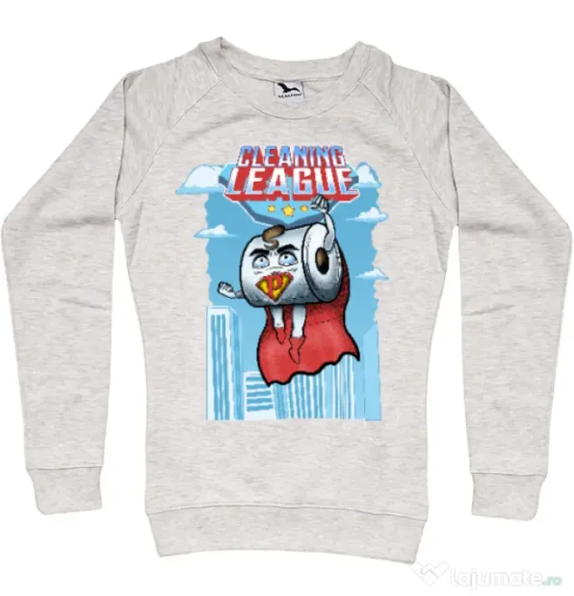 Bluza ADLER dama Cleaning league toilet paper Migdala melanj