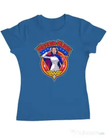Tricou ADLER dama Wonder nurse Albastru azuriu