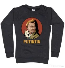 Bluza ADLER dama Putin Tin Negru melanj