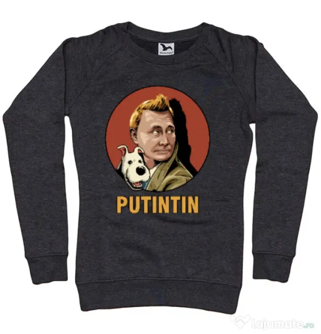 Bluza ADLER dama Putin Tin Negru melanj