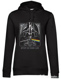 Hoodie dama cu gluga After dark side Negru