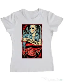 Tricou ADLER dama Immortal Alb