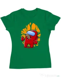 Tricou ADLER dama Baby born Verde mediu