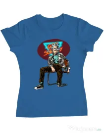 Tricou ADLER dama Sanchez Albastru azuriu