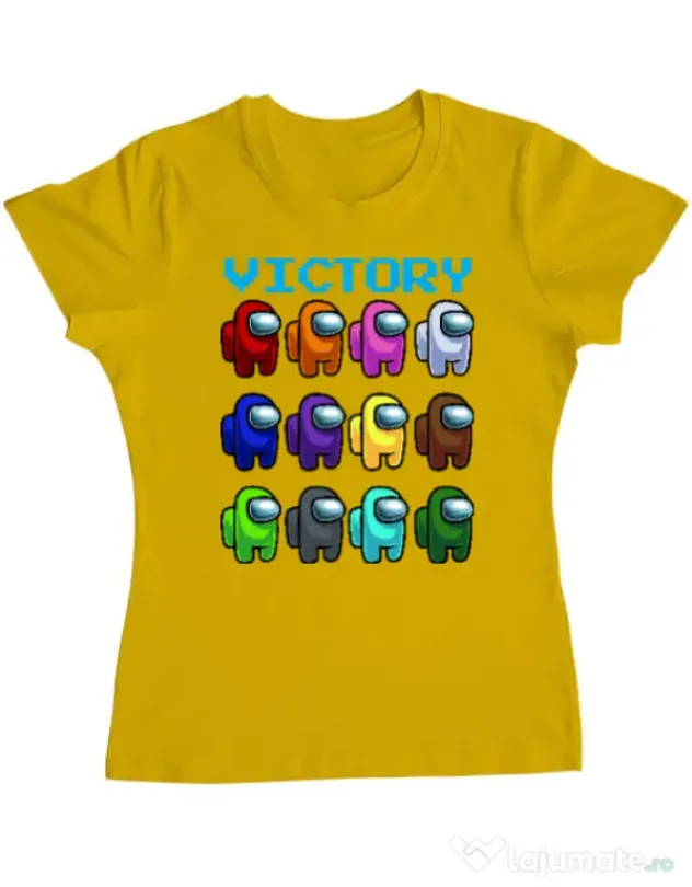 Tricou ADLER dama Victory Galben