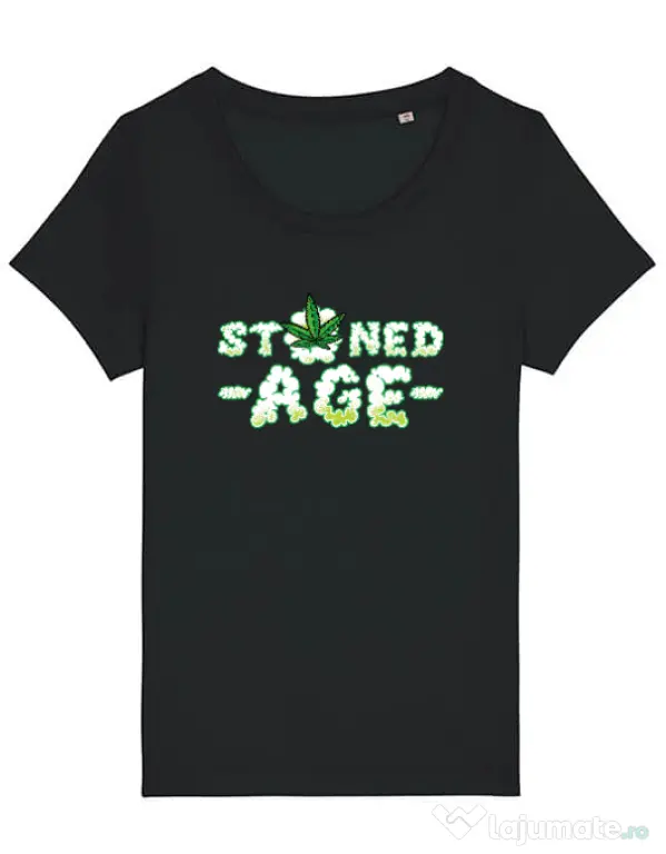 Tricou STANLEY STELLA dama Stoned age Negru