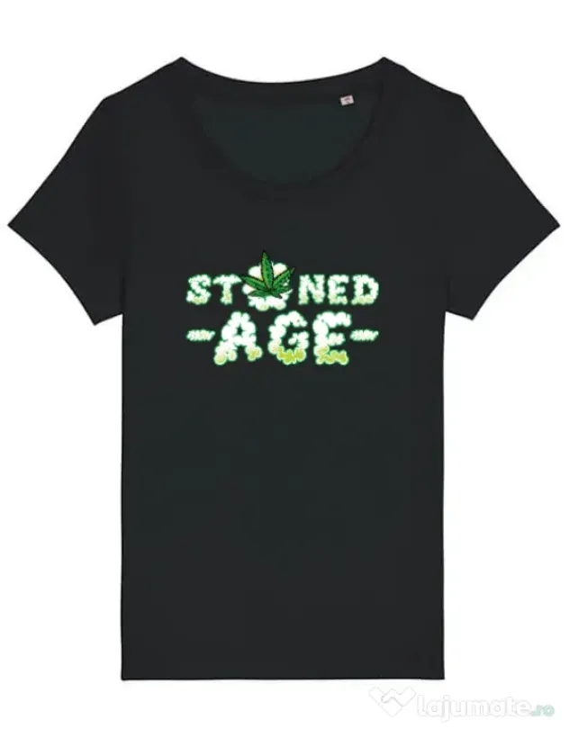Tricou STANLEY STELLA dama Stoned age Negru
