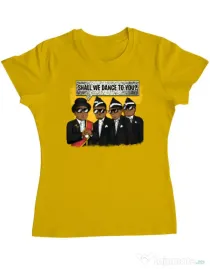 Tricou ADLER dama Dance meme Galben