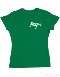 Tricou ADLER dama 5 minute Verde mediu