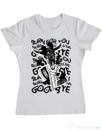 Tricou ADLER dama Symbolism Alb