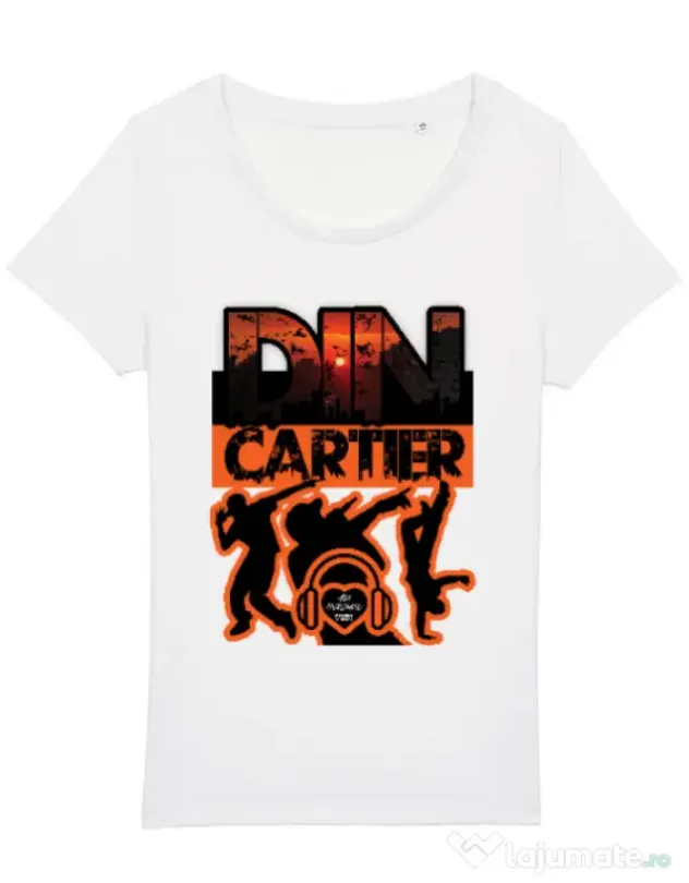 Tricou STANLEY STELLA dama dincartier Alb