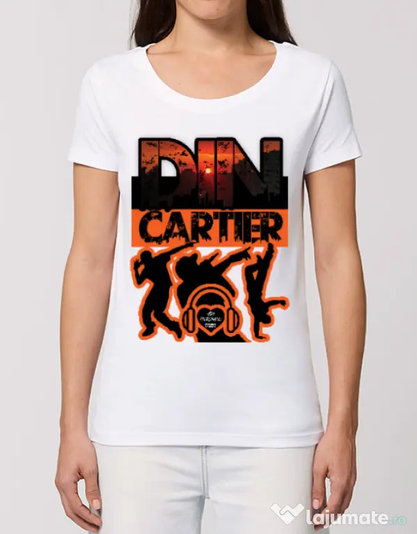 Tricou STANLEY STELLA dama dincartier Alb