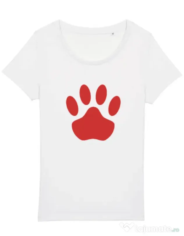 Tricou STANLEY STELLA dama Custom design Alb