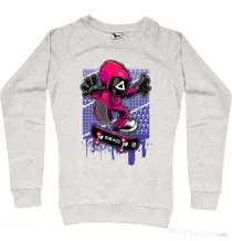 Bluza personalizata dama Squid Game 3 Migdala melanj