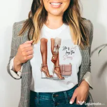 Tricou STANLEY STELLA dama Life Is Short