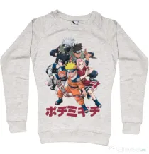 Bluza personalizata dama Naruto Ninja Team Migdala melanj