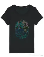 Tricou STANLEY STELLA dama Beach Neon Negru