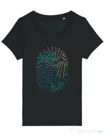 Tricou STANLEY STELLA dama Beach Neon Negru