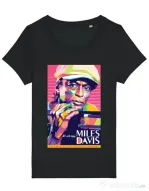 Tricou STANLEY STELLA dama Miles Davis Negru