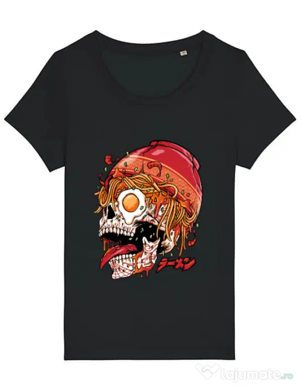 Tricou STANLEY STELLA dama spicy skull Negru