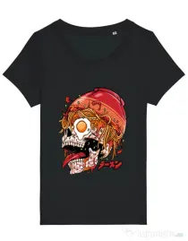 Tricou STANLEY STELLA dama spicy skull Negru