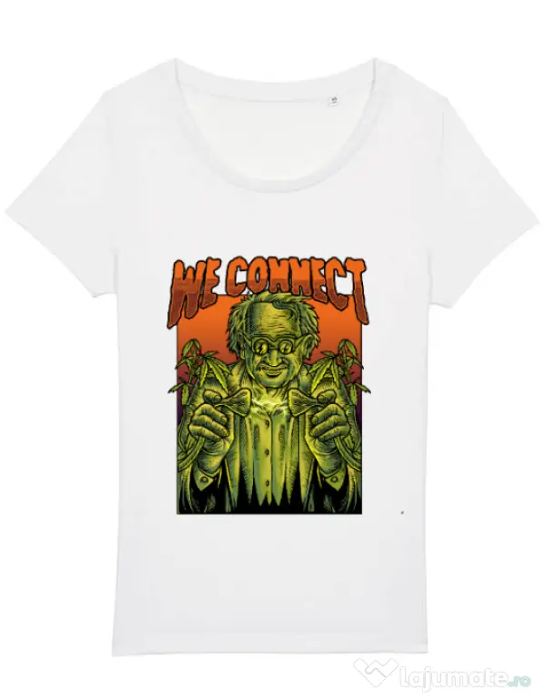 Tricou STANLEY STELLA dama WE CONNECT Alb