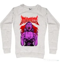 Bluza personalizata dama MADNESS Migdala melanj