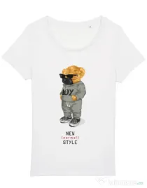 Tricou STANLEY STELLA dama New normal style Alb