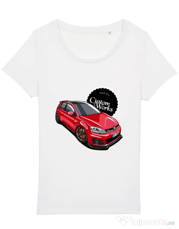 Tricou STANLEY STELLA dama Izabela - MK7 GTD vers.2 Alb