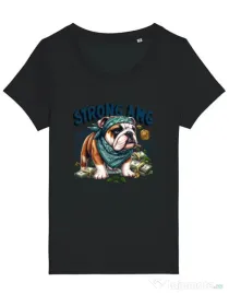 Tricou STANLEY STELLA dama BULLDOG 09 Negru