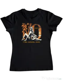 Tricou personalizat dama M&D 20 Negru