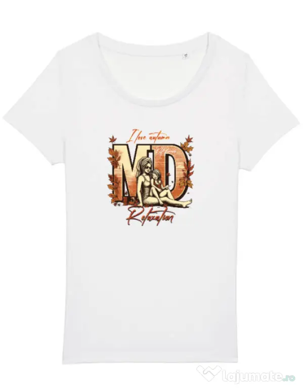 Tricou STANLEY STELLA dama M&D 21 Alb