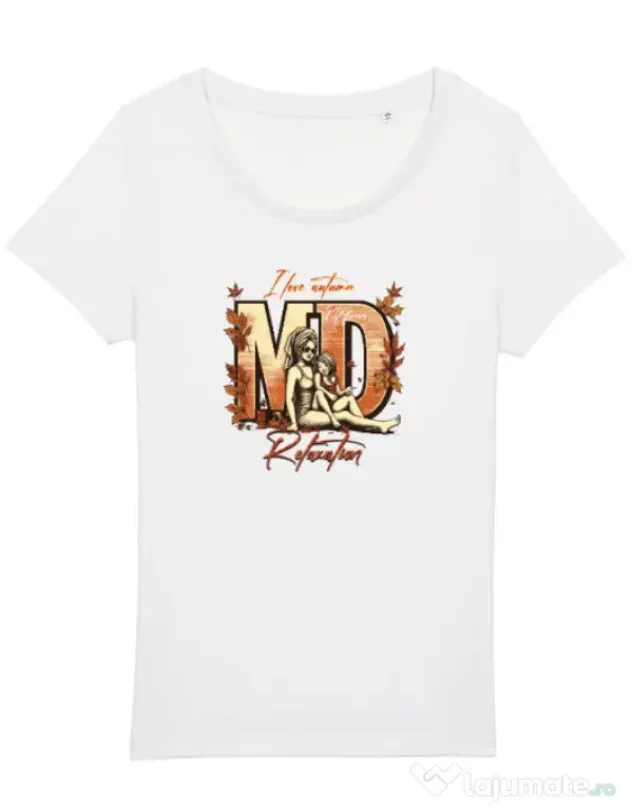 Tricou STANLEY STELLA dama M&D 21 Alb