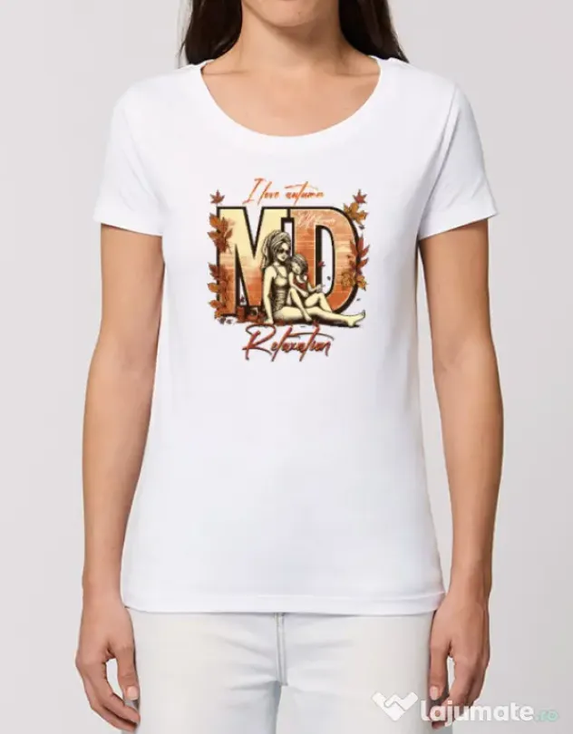 Tricou STANLEY STELLA dama M&D 21 Alb
